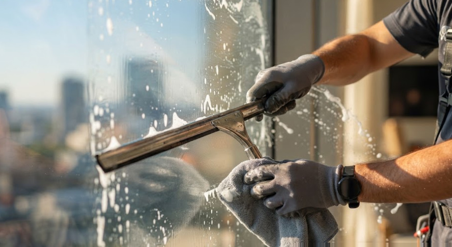 Tại sao kính mặt tiền tòa nhà tại Quận 9 rất nhanh bị bám bụi và mờ đục?