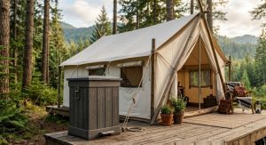 Thùng Rác Khu Cắm Trại Glamping: Báo Giá Và Mẫu Đẹp 2026
