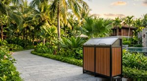 Thùng Rác Ngoài Trời Cao Cấp, Siêu Bền – Công Ty Bảo Linh
