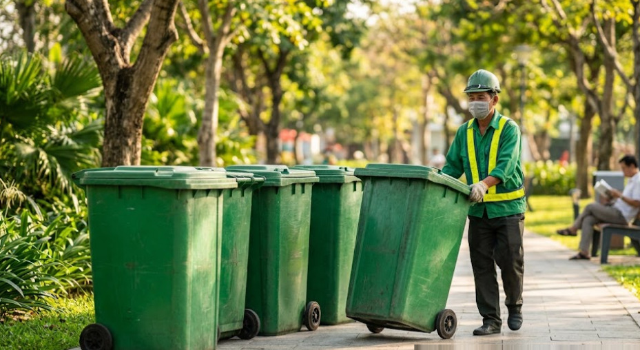 Báo Giá Thùng Rác Nhựa Ngoài Trời 60l-660l (2026)