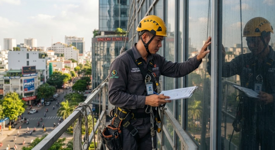 Tổng quan về dịch vụ lau kính Quận 3 — Giải pháp trọn gói cho không gian kiến trúc hiện đại