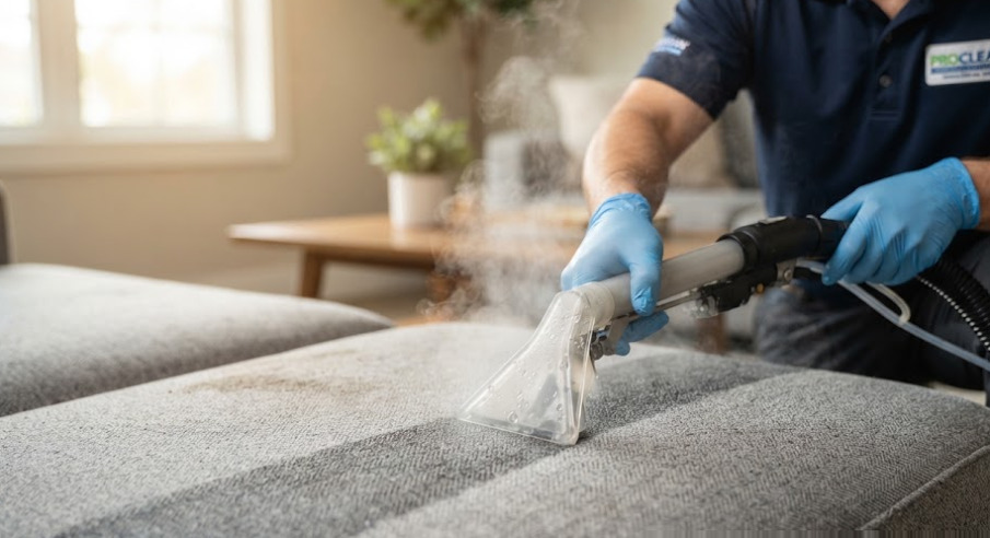 Bảng giá dịch vụ giặt ghế sofa nỉ Quận 5 chi tiết theo kích thước và chất liệu