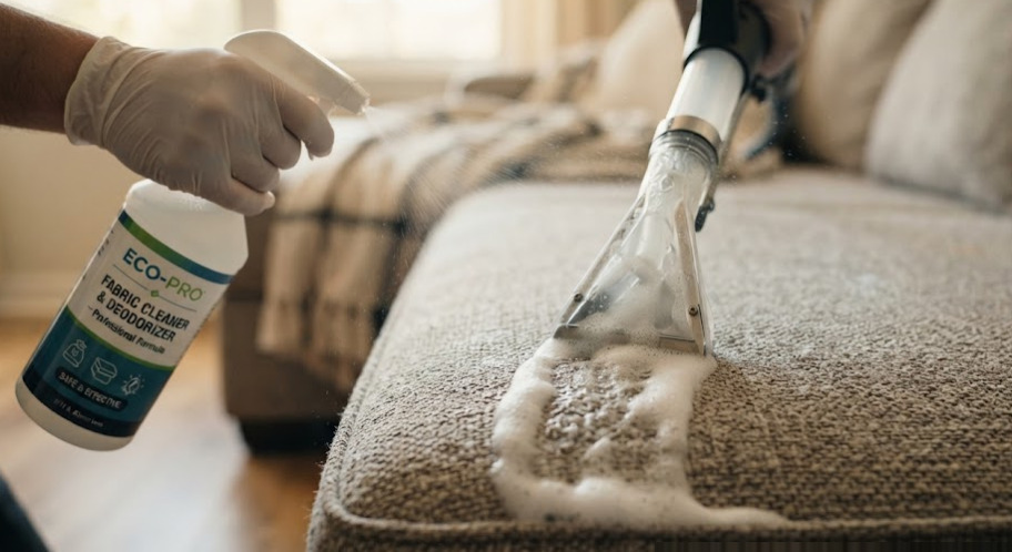 Bảng giá dịch vụ vệ sinh sofa vải Hóc Môn minh bạch và chi tiết theo từng kích thước