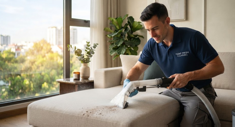 Bảng giá dịch vụ vệ sinh sofa vải tại Quận 3 và các yếu tố cấu thành chi phí