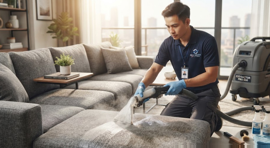Ghế sofa nỉ bị mốc và có mùi hôi vào mùa mưa xử lý thế nào?