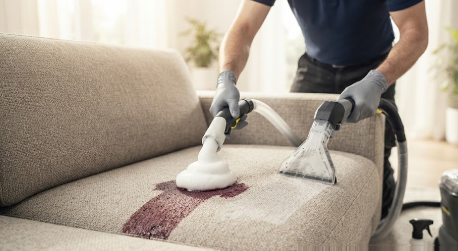 Những sai lầm phổ biến khi tự giặt sofa nỉ tại nhà làm hỏng cấu trúc sợi vải
