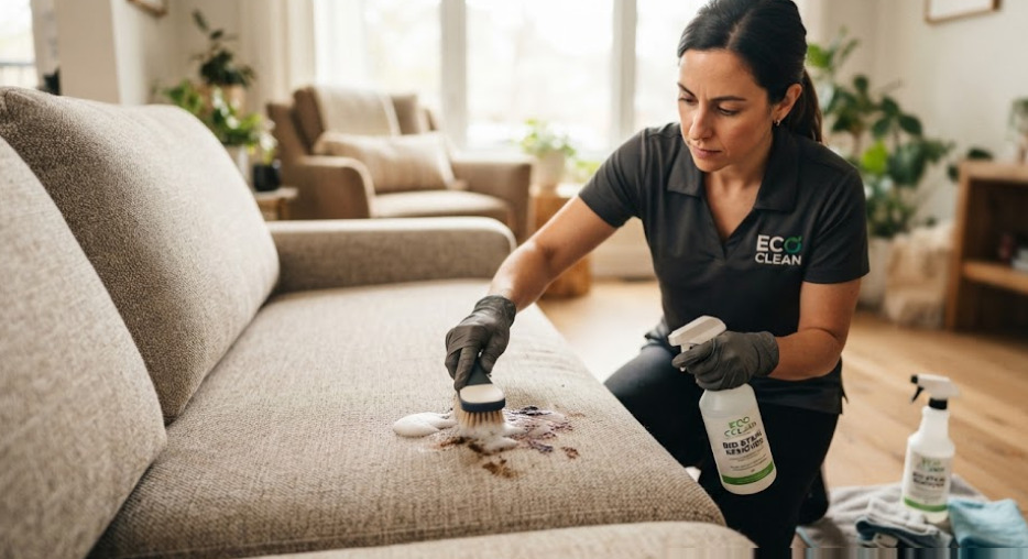 Những sai lầm phổ biến khi tự vệ sinh sofa nỉ tại nhà khiến nội thất nhanh hỏng