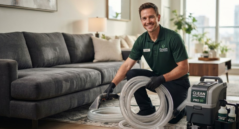 Những sai lầm phổ biến khi tự vệ sinh sofa nỉ tại nhà làm hỏng form dáng và xù lông vải