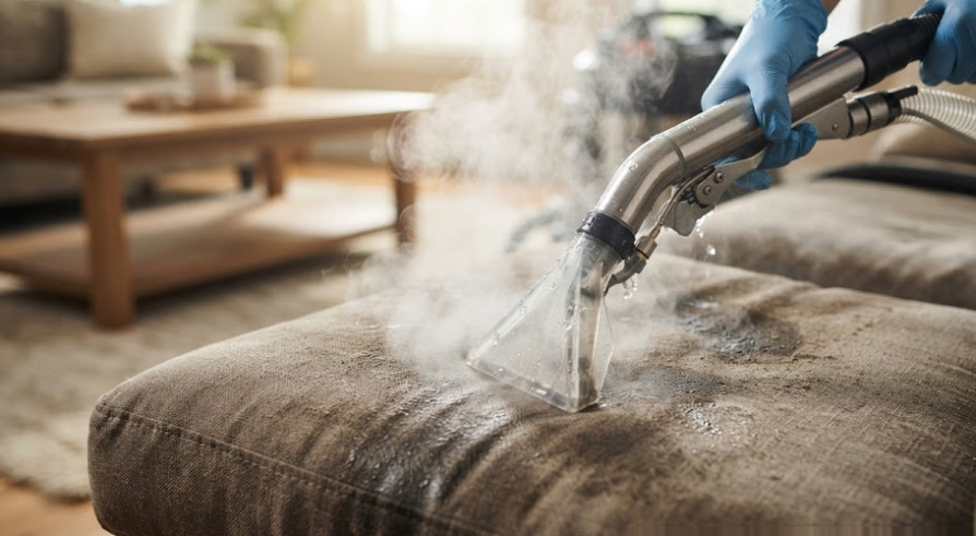 Phân biệt quy trình giặt sofa vải bố và vải nhung để tránh làm hỏng bề mặt