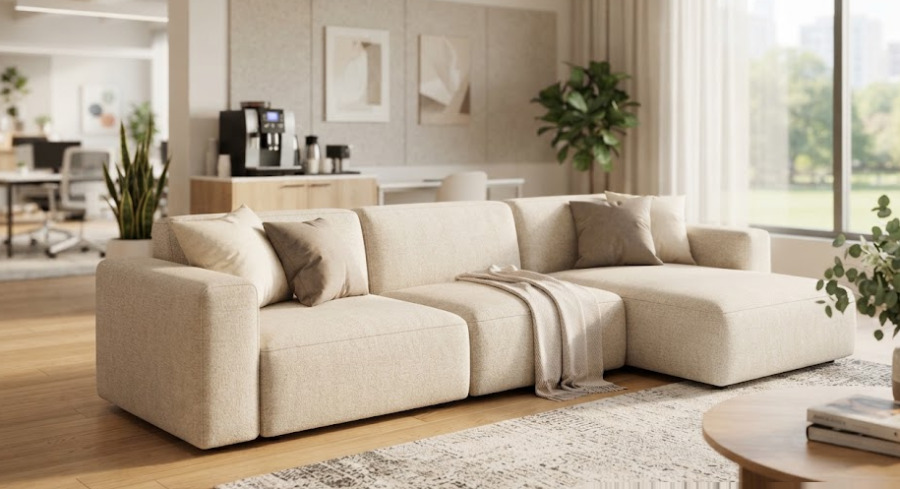 Phân loại chất liệu sofa da thật, da công nghiệp và vải nỉ khi làm sạch