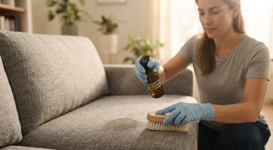 Phân tích cấu trúc sợi vải và những sai lầm phổ biến khi tự giặt sofa tại nhà