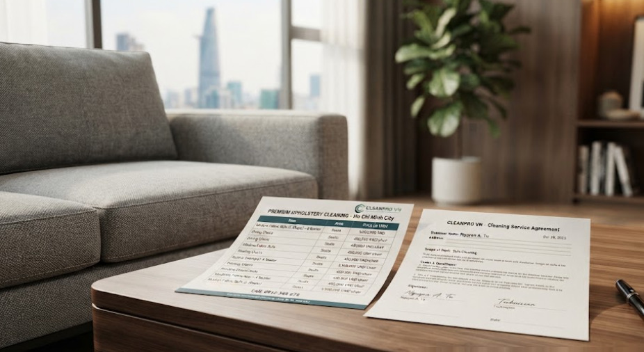 Tại sao dịch vụ vệ sinh sofa nỉ Quận 1 chuyên nghiệp lại quyết định tuổi thọ nội thất