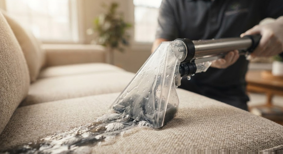 Tại sao nên chọn dịch vụ chuyên nghiệp thay vì tự giặt sofa nỉ tại nhà bằng baking soda?