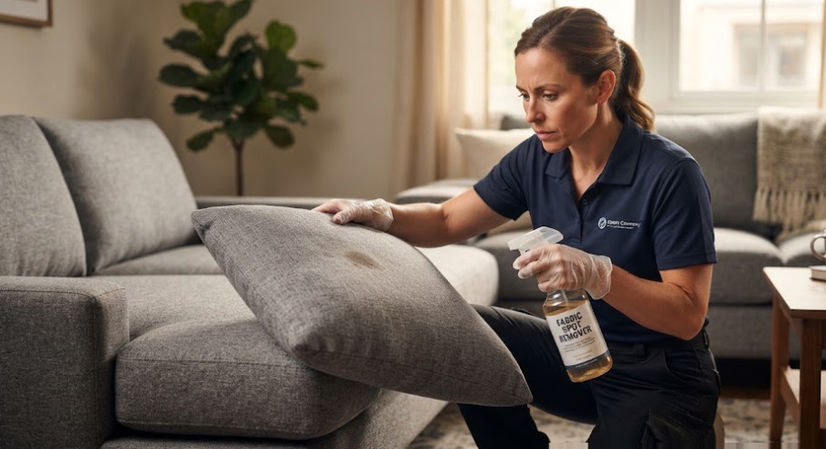 Tại sao tự giặt sofa nỉ bằng xà phòng tại nhà lại là sai lầm chết người làm hỏng bộ ghế đắt tiền?