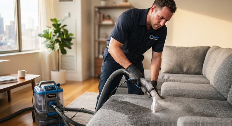 Tại sao tự giặt sofa nỉ tại nhà bằng xà phòng thông thường lại gây hỏng mút đệm?