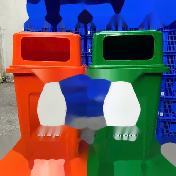 Thùng rác nhựa HDPE